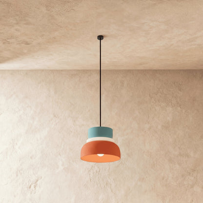 Kolorowa Makaronikowa Lampa Wisząca Dwupoziomowa View 22