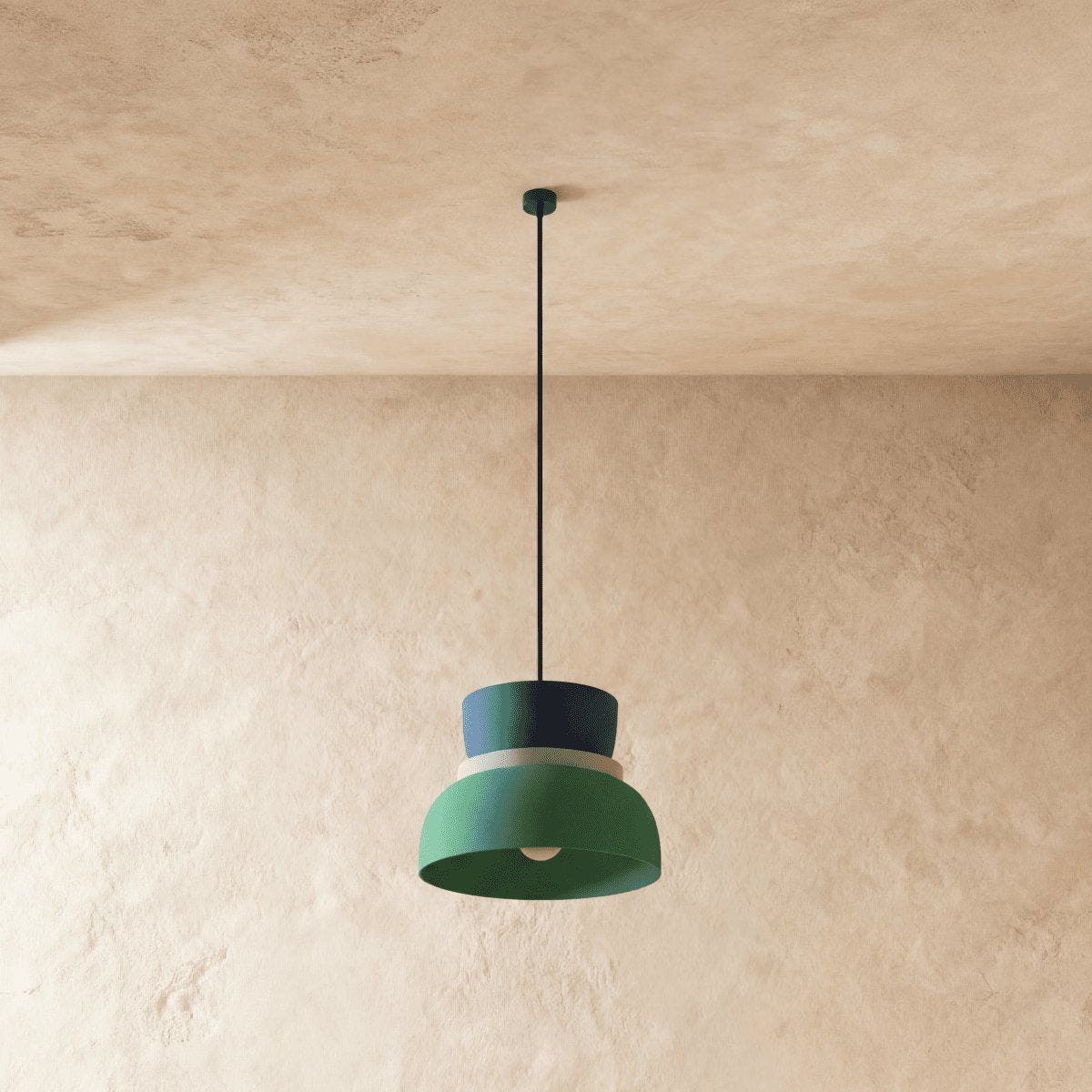 Kolorowa Makaronikowa Lampa Wisząca Dwupoziomowa View 23