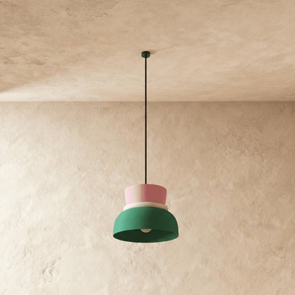 Kolorowa Makaronikowa Lampa Wisząca Dwupoziomowa View 27
