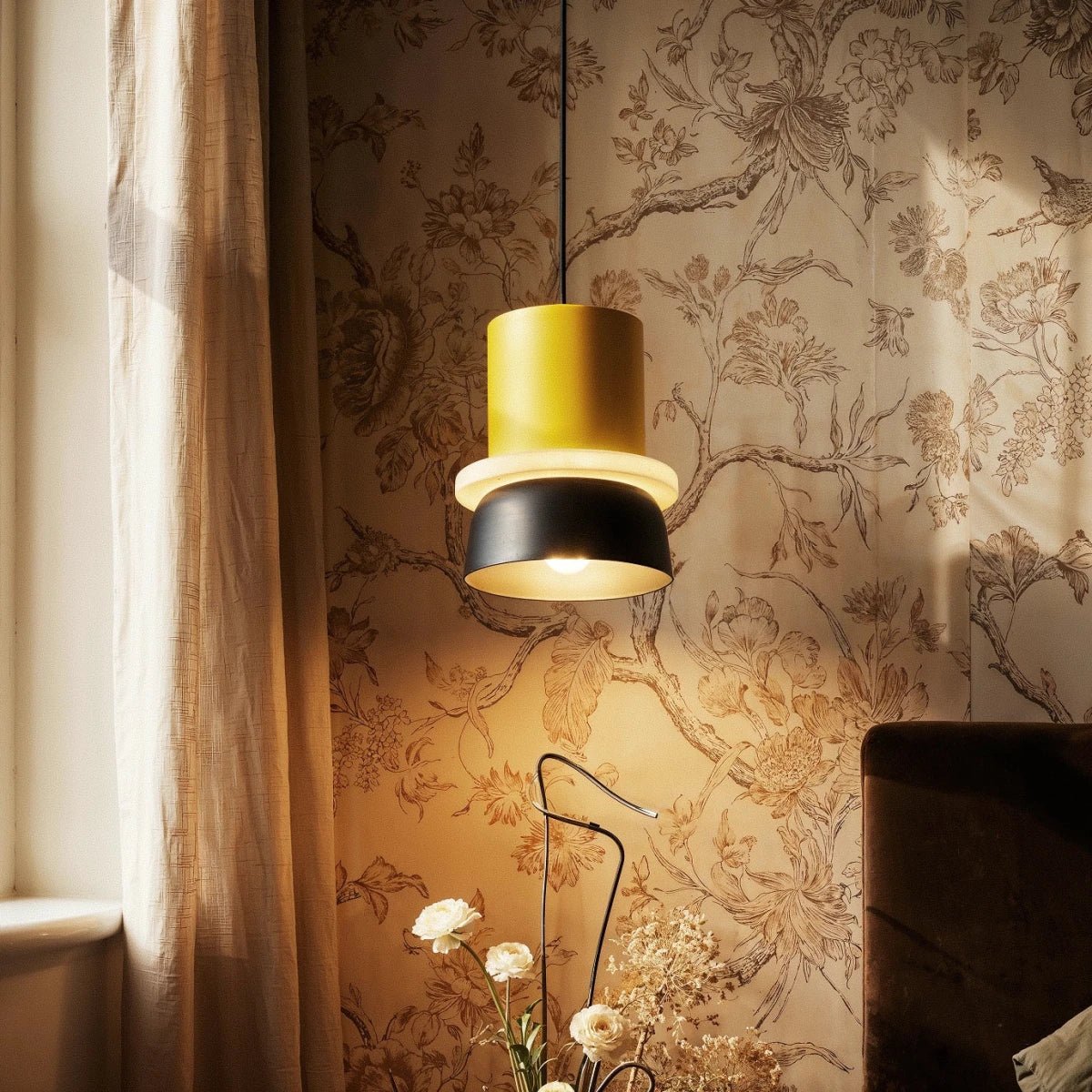 Kolorowa Makaronikowa Lampa Wisząca Dwupoziomowa View 32