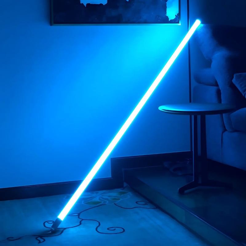 Kolorowa Neonowa Lampa Podłogowa LED Rurka Detail