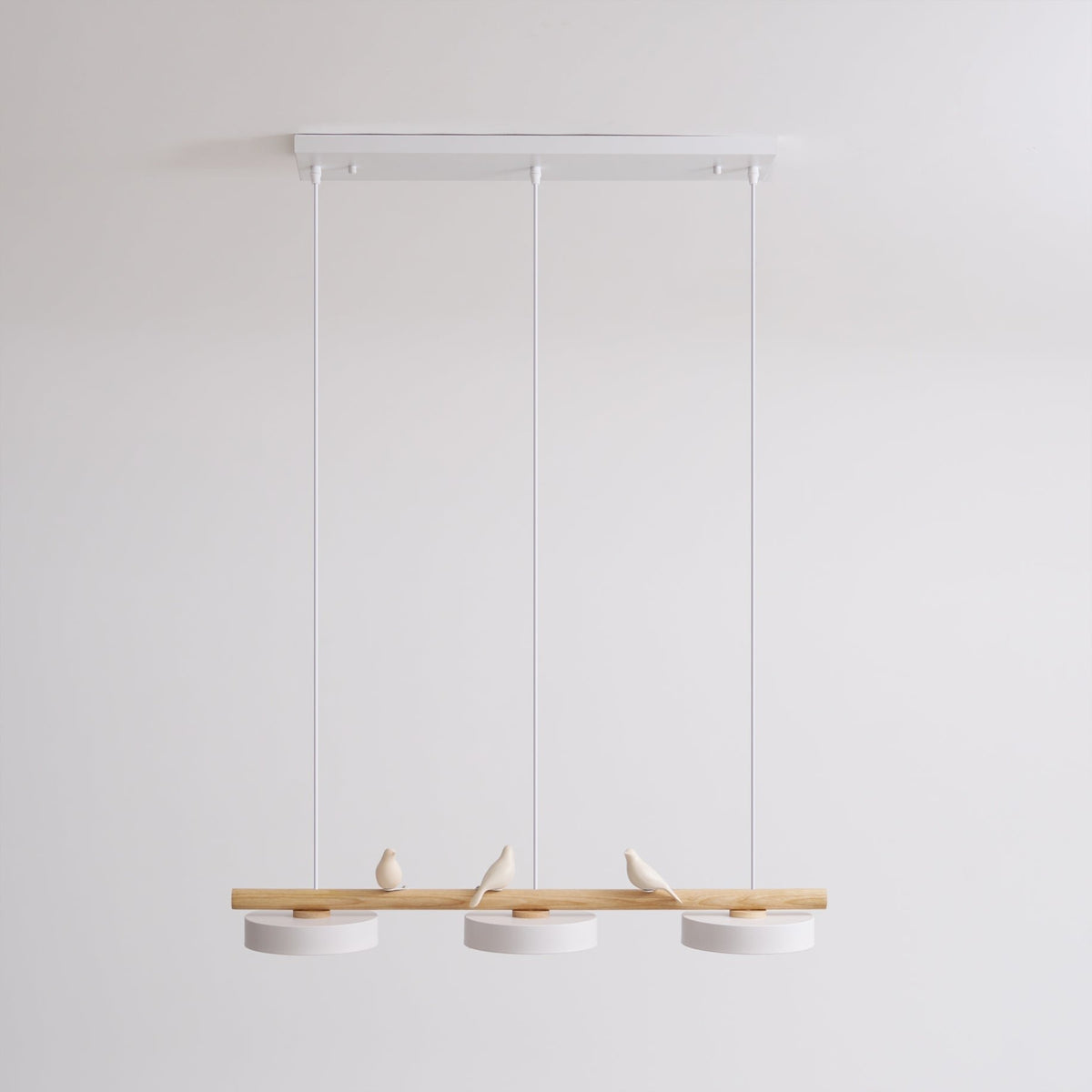 Metalowa Lampa Wisząca Ptak na Gałęzi LED Alternate