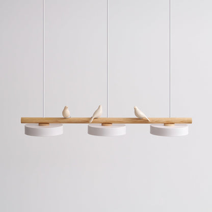 Metalowa Lampa Wisząca Ptak na Gałęzi LED Angle