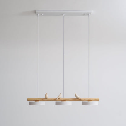 Metalowa Lampa Wisząca Ptak na Gałęzi LED View 13