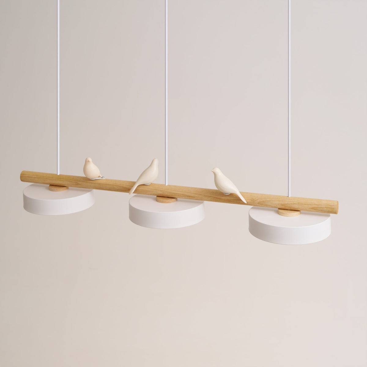 Metalowa Lampa Wisząca Ptak na Gałęzi LED View 14