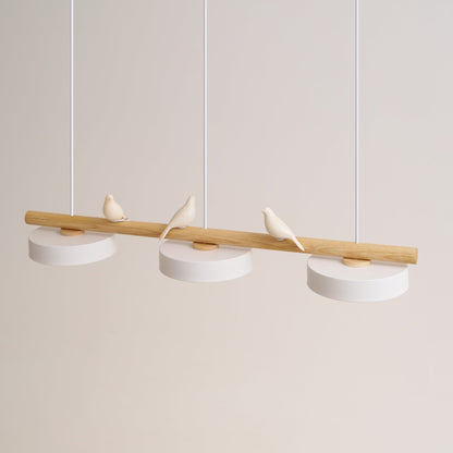 Metalowa Lampa Wisząca Ptak na Gałęzi LED View 14