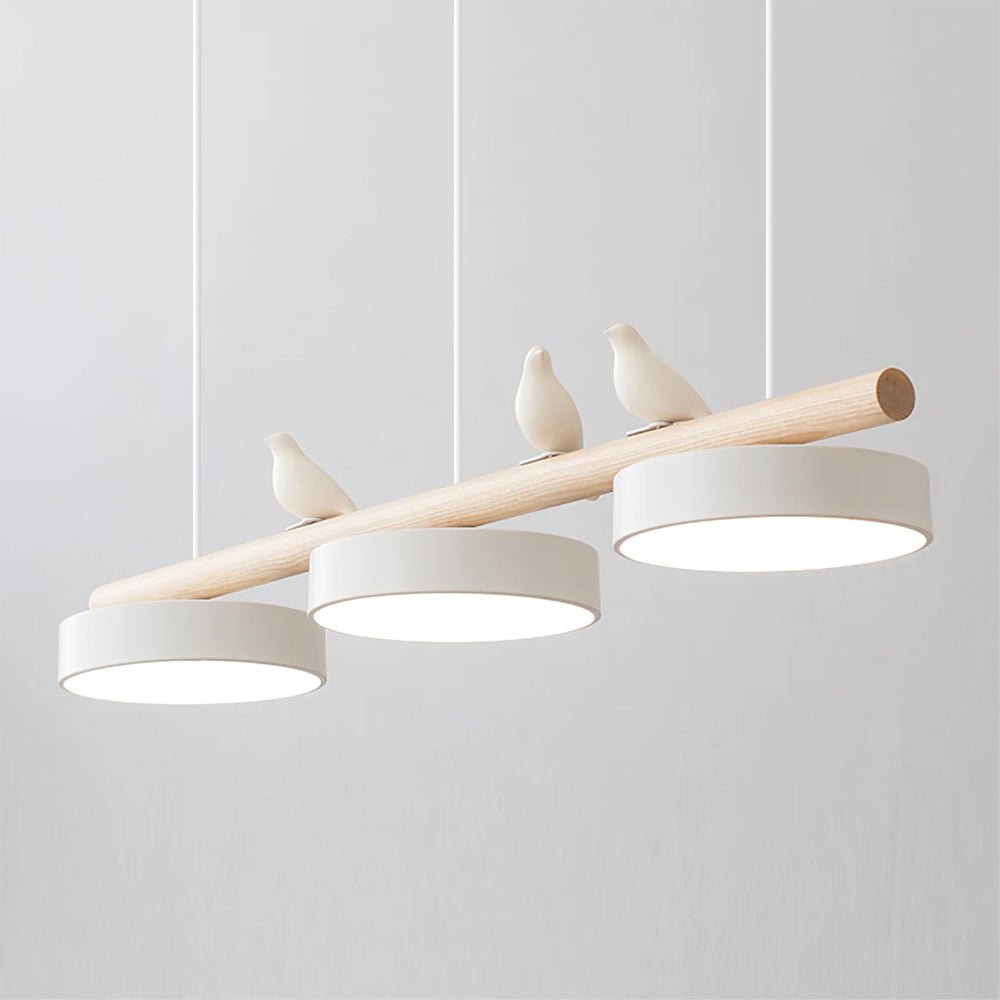 Metalowa Lampa Wisząca Ptak na Gałęzi LED View 16