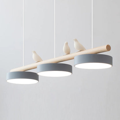Metalowa Lampa Wisząca Ptak na Gałęzi LED View 18