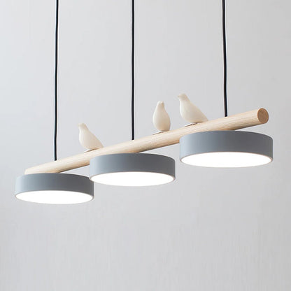 Metalowa Lampa Wisząca Ptak na Gałęzi LED View 19