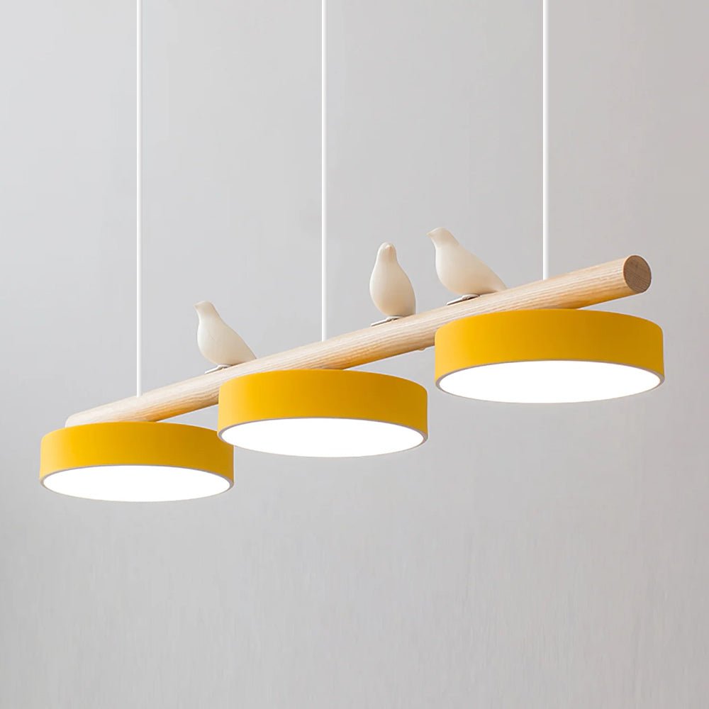 Metalowa Lampa Wisząca Ptak na Gałęzi LED View 20