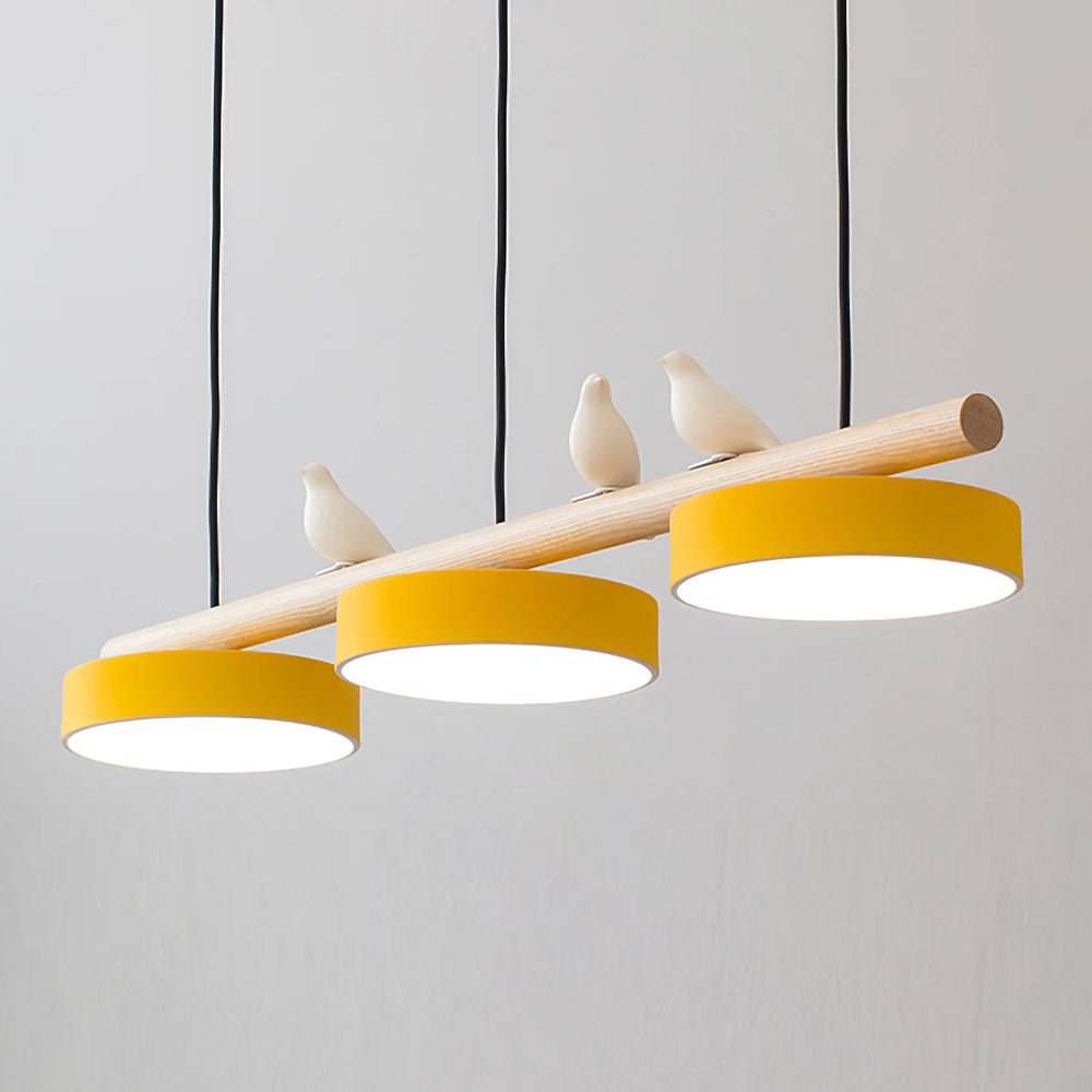 Metalowa Lampa Wisząca Ptak na Gałęzi LED View 21