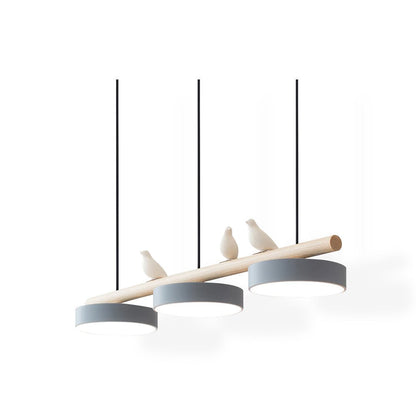 Metalowa Lampa Wisząca Ptak na Gałęzi LED View 25