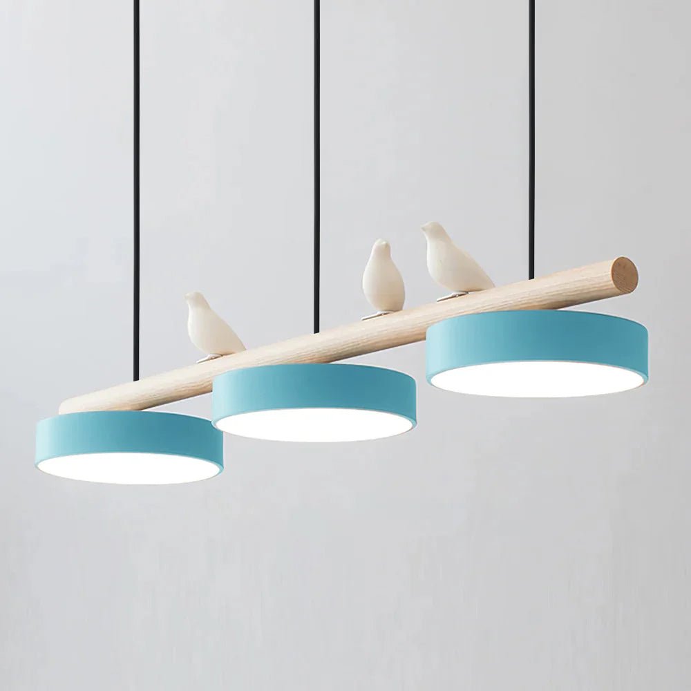 Metalowa Lampa Wisząca Ptak na Gałęzi LED View 27