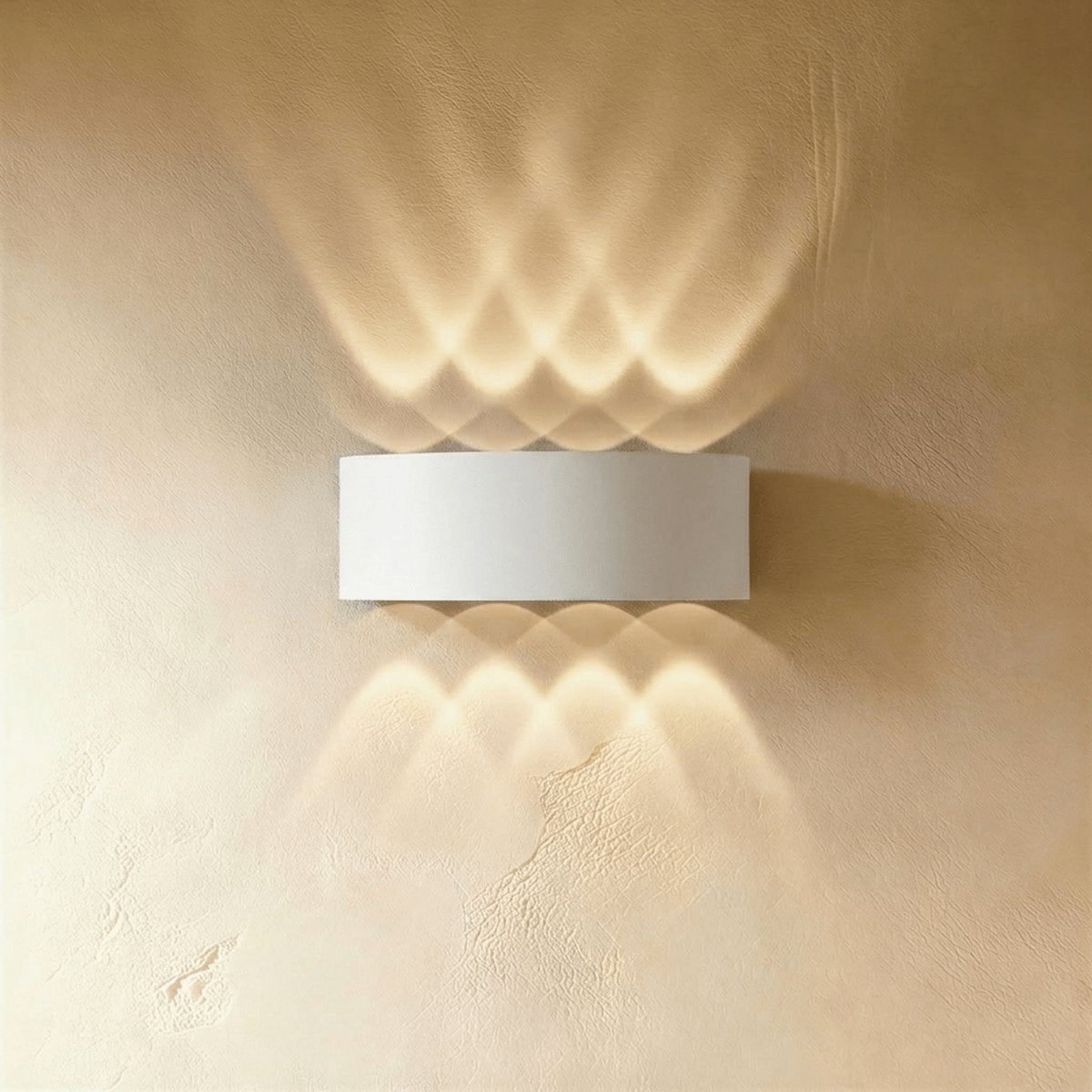 Minimalistyczna Aluminiowa Lampa Ścienna LED Góra Dół Lifestyle