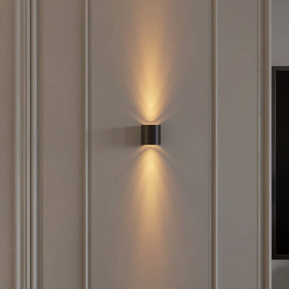 Minimalistyczna Aluminiowa Lampa Ścienna LED Góra Dół View 13