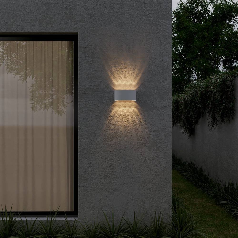 Minimalistyczna Aluminiowa Lampa Ścienna LED Góra Dół View 16
