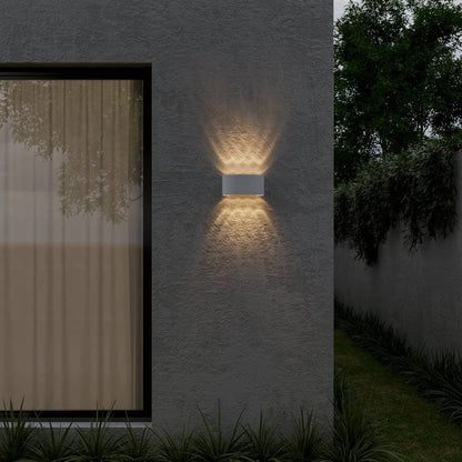 Minimalistyczna Aluminiowa Lampa Ścienna LED Góra Dół View 16