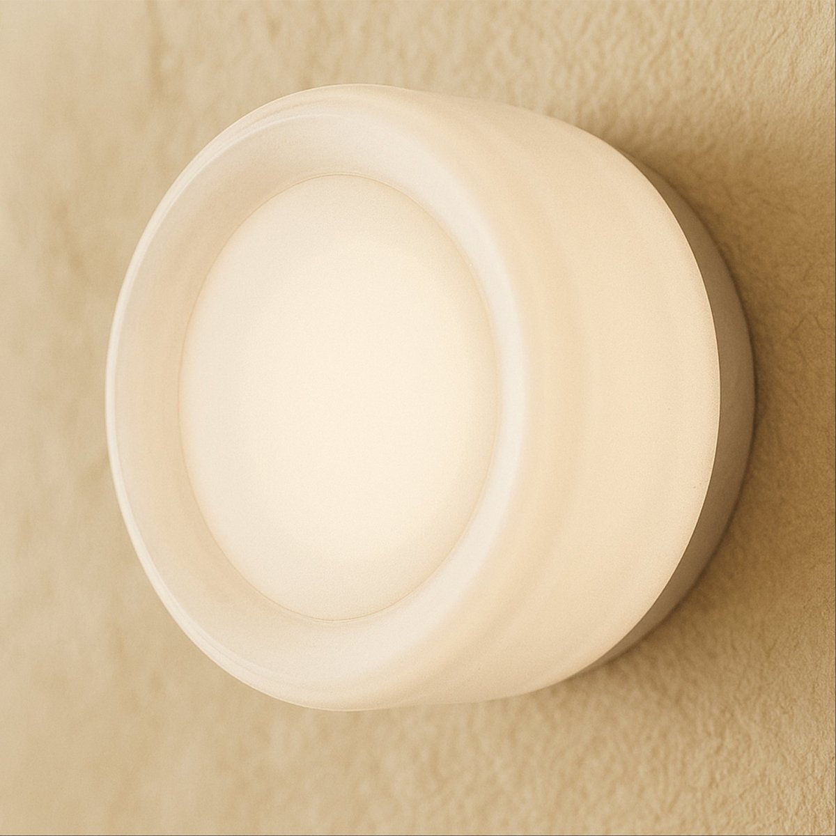 Minimalistyczna Aluminiowa Lampa Ścienna LED Okrągła Full