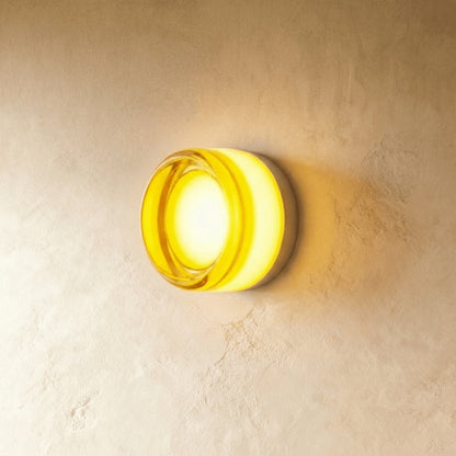Minimalistyczna Aluminiowa Lampa Ścienna LED Okrągła Hero