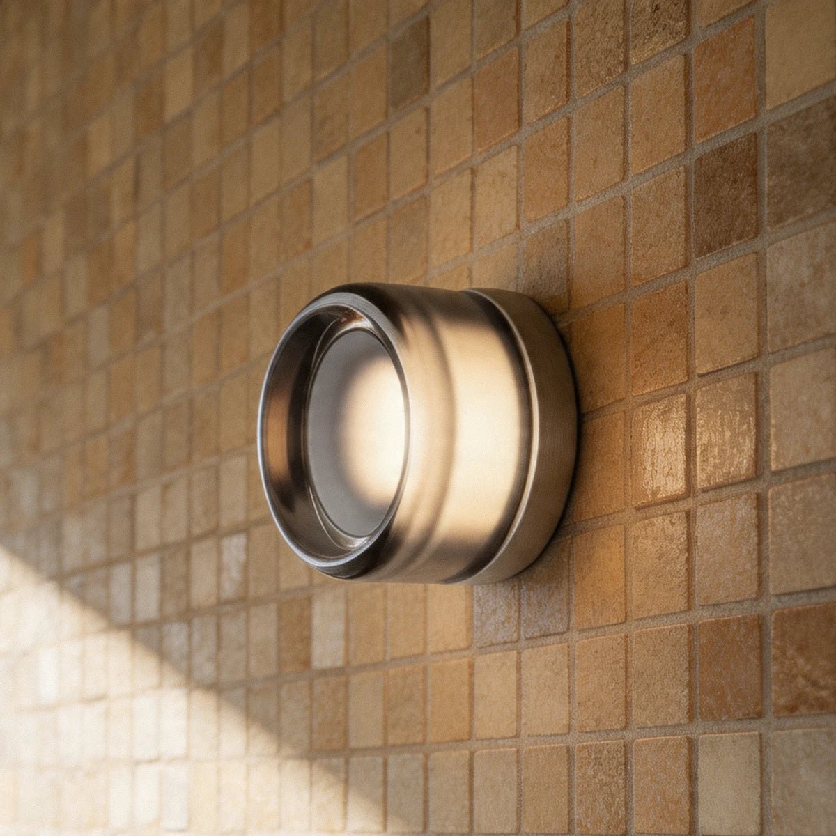 Minimalistyczna Aluminiowa Lampa Ścienna LED Okrągła View 16