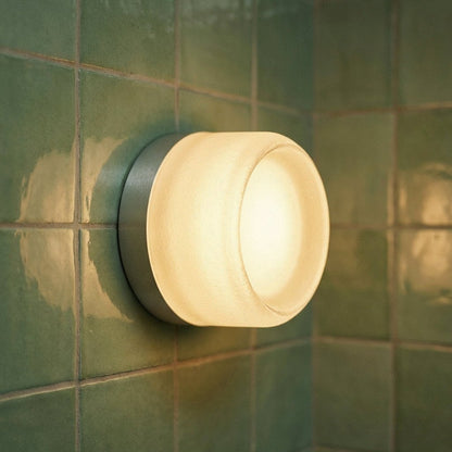 Minimalistyczna Aluminiowa Lampa Ścienna LED Okrągła View 18