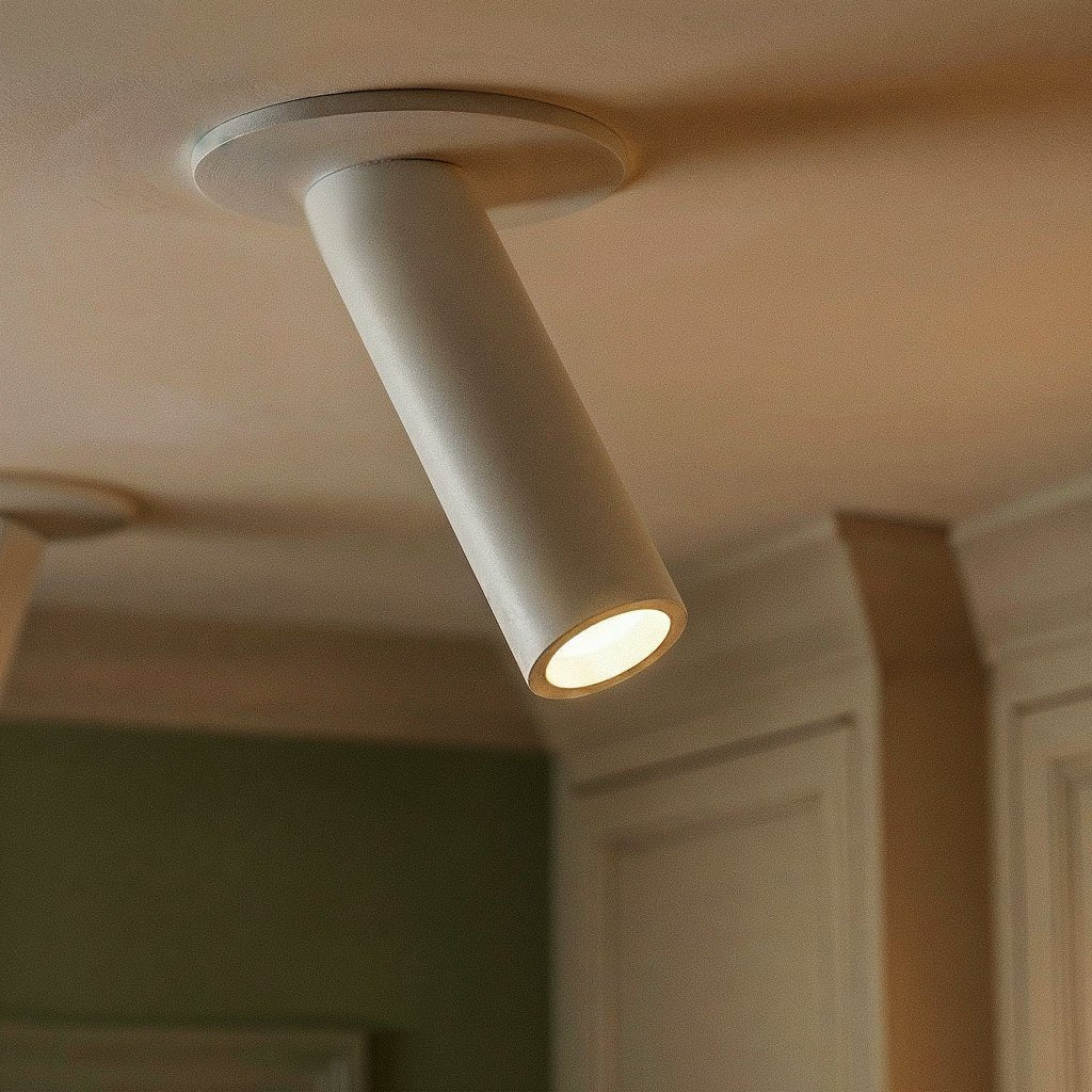 Minimalistyczna Aluminiowa Lampa Sufitowa LED Regulowana Angle