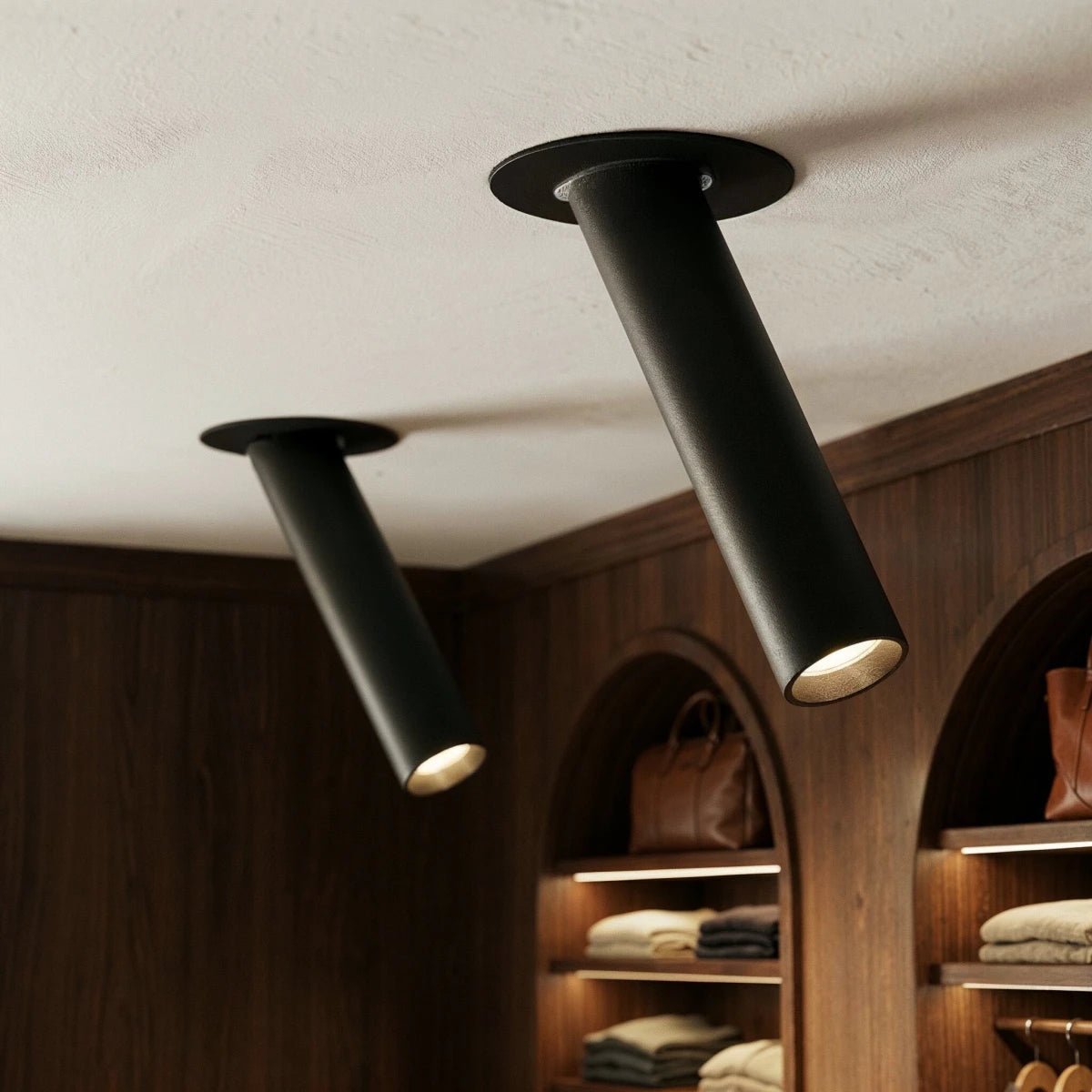 Minimalistyczna Aluminiowa Lampa Sufitowa LED Regulowana View 12