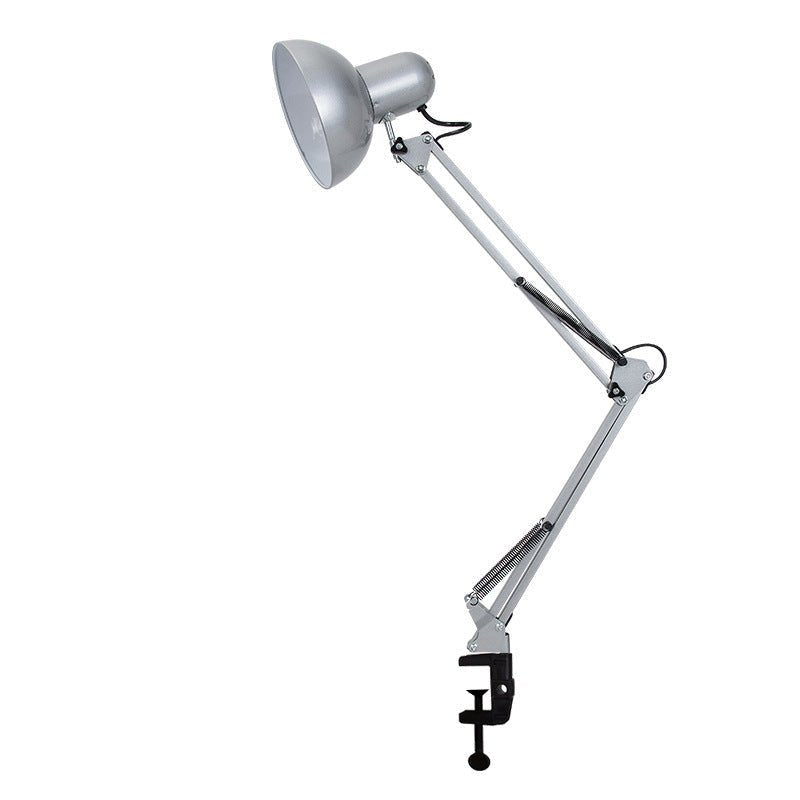 Minimalistyczna Lampa Stołowa z Klipsem na Wysuwane Długie Ramię View 12