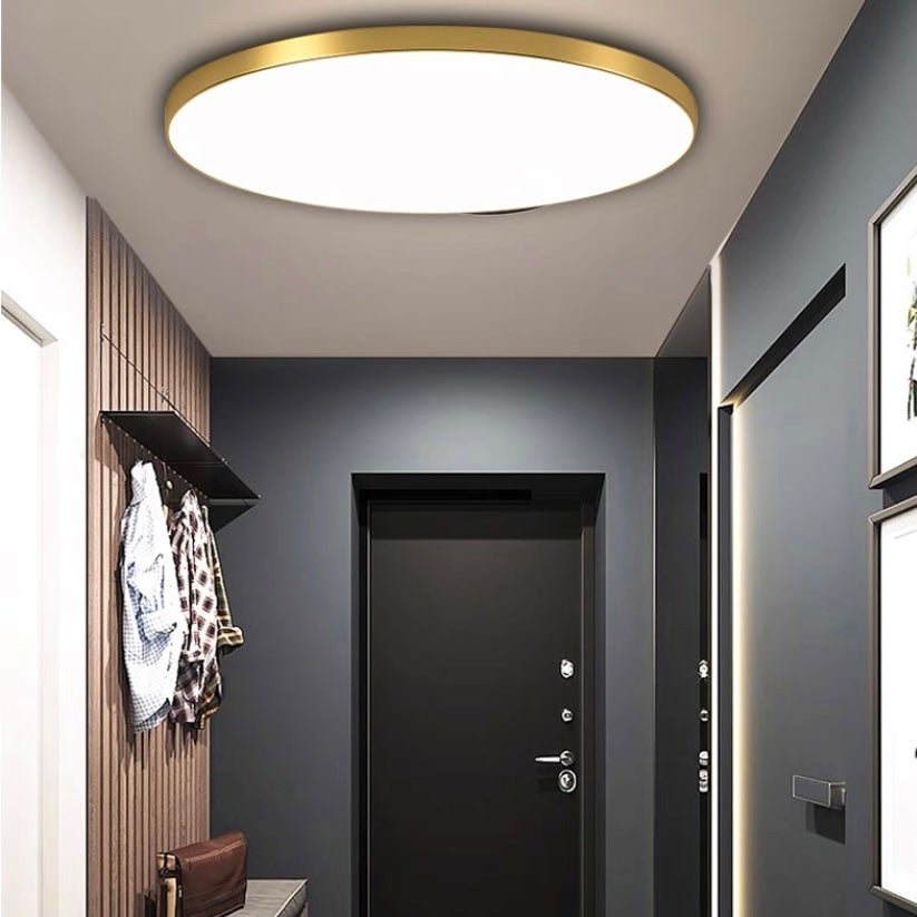 Minimalistyczna Okrągła Lampa Sufitowa LED Ultracienko Alternate