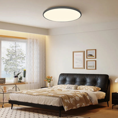 Minimalistyczna Okrągła Lampa Sufitowa LED Ultracienko View 24