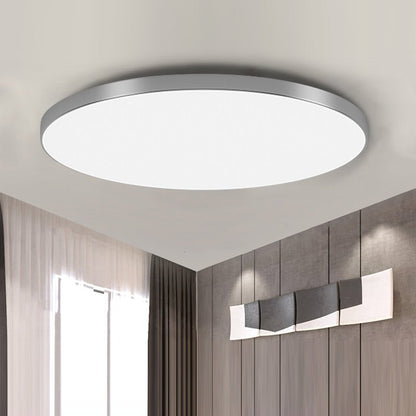 Minimalistyczna Okrągła Lampa Sufitowa LED Ultracienko View 26