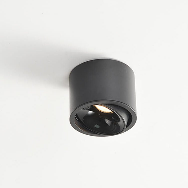Minimalistyczny Aluminiowy Plafon Sufitowy LED Regulowany Reflektorek View 19