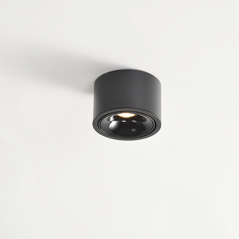 Minimalistyczny Aluminiowy Plafon Sufitowy LED Regulowany Reflektorek View 23