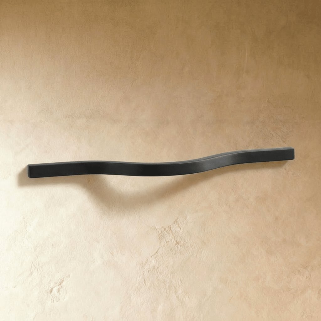 Minimalistyczny Aluminiowy Uchwyt do Mebli Falowany Back