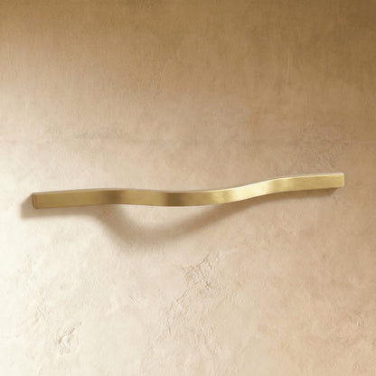 Minimalistyczny Aluminiowy Uchwyt do Mebli Falowany Hero