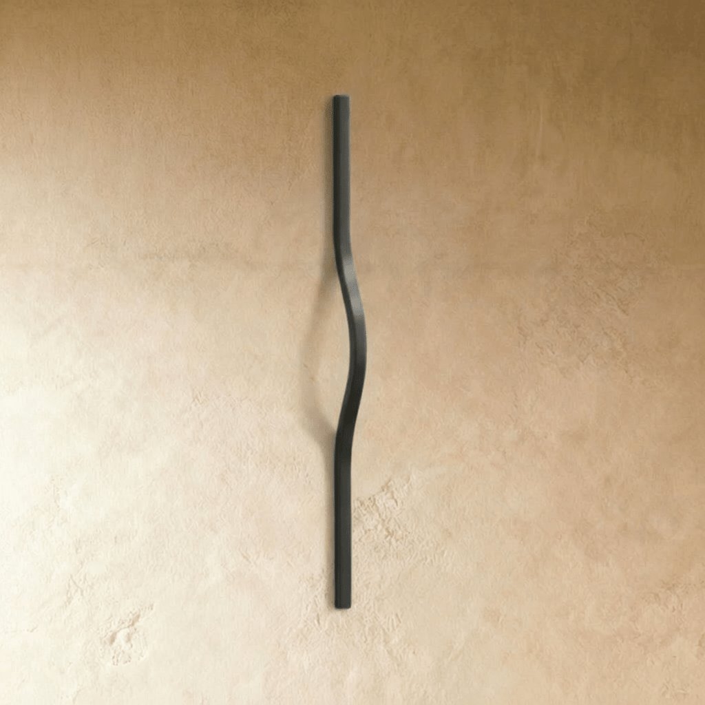 Minimalistyczny Aluminiowy Uchwyt do Mebli Falowany Lifestyle