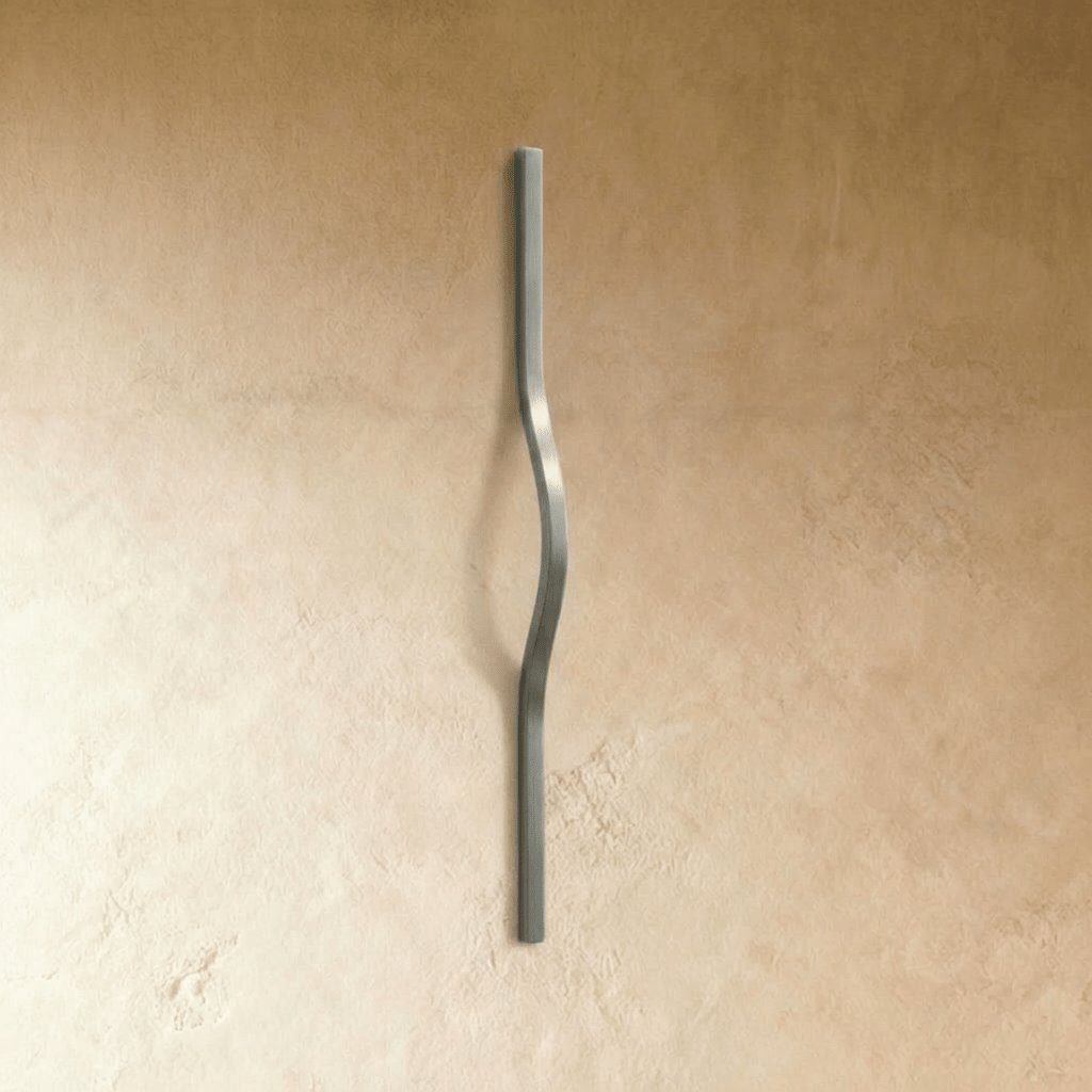 Minimalistyczny Aluminiowy Uchwyt do Mebli Falowany View 11