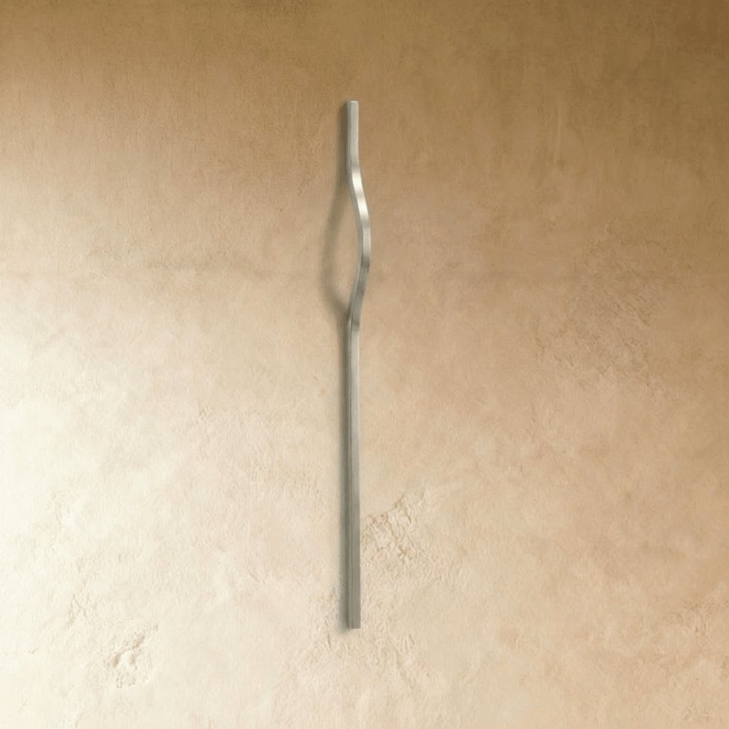 Minimalistyczny Aluminiowy Uchwyt do Mebli Falowany View 12