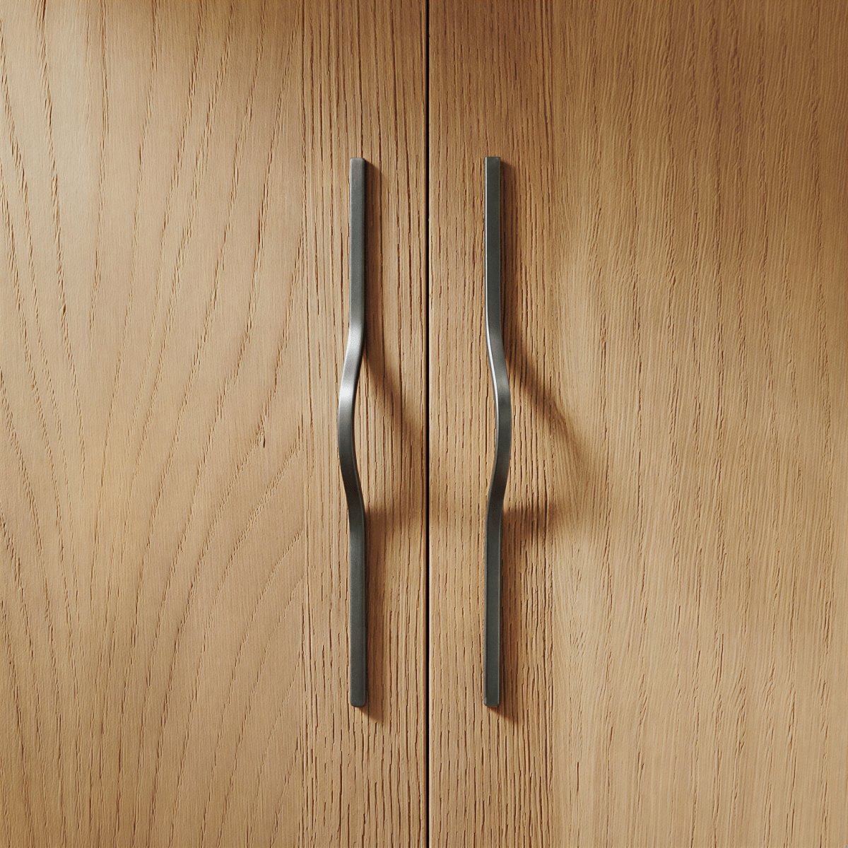 Minimalistyczny Aluminiowy Uchwyt do Mebli Falowany View 17