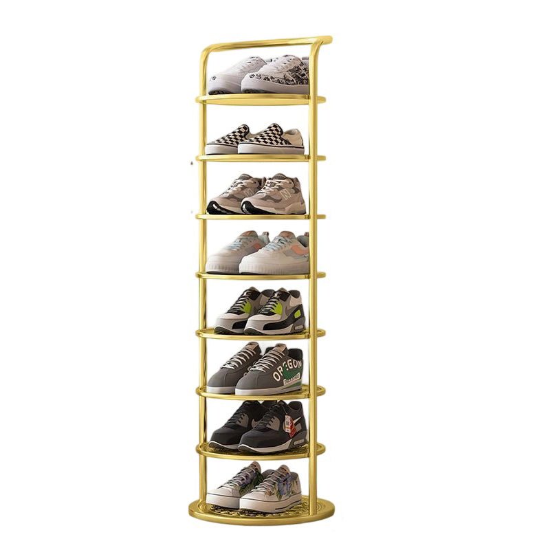 Minimalistyczny Metalowy Regał na Buty Spiralny View 21