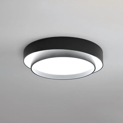 Nowoczesna Elegancka Lampa Sufitowa LED Okrągły Plafon View 17