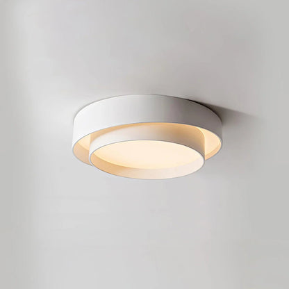 Nowoczesna Elegancka Lampa Sufitowa LED Okrągły Plafon View 18
