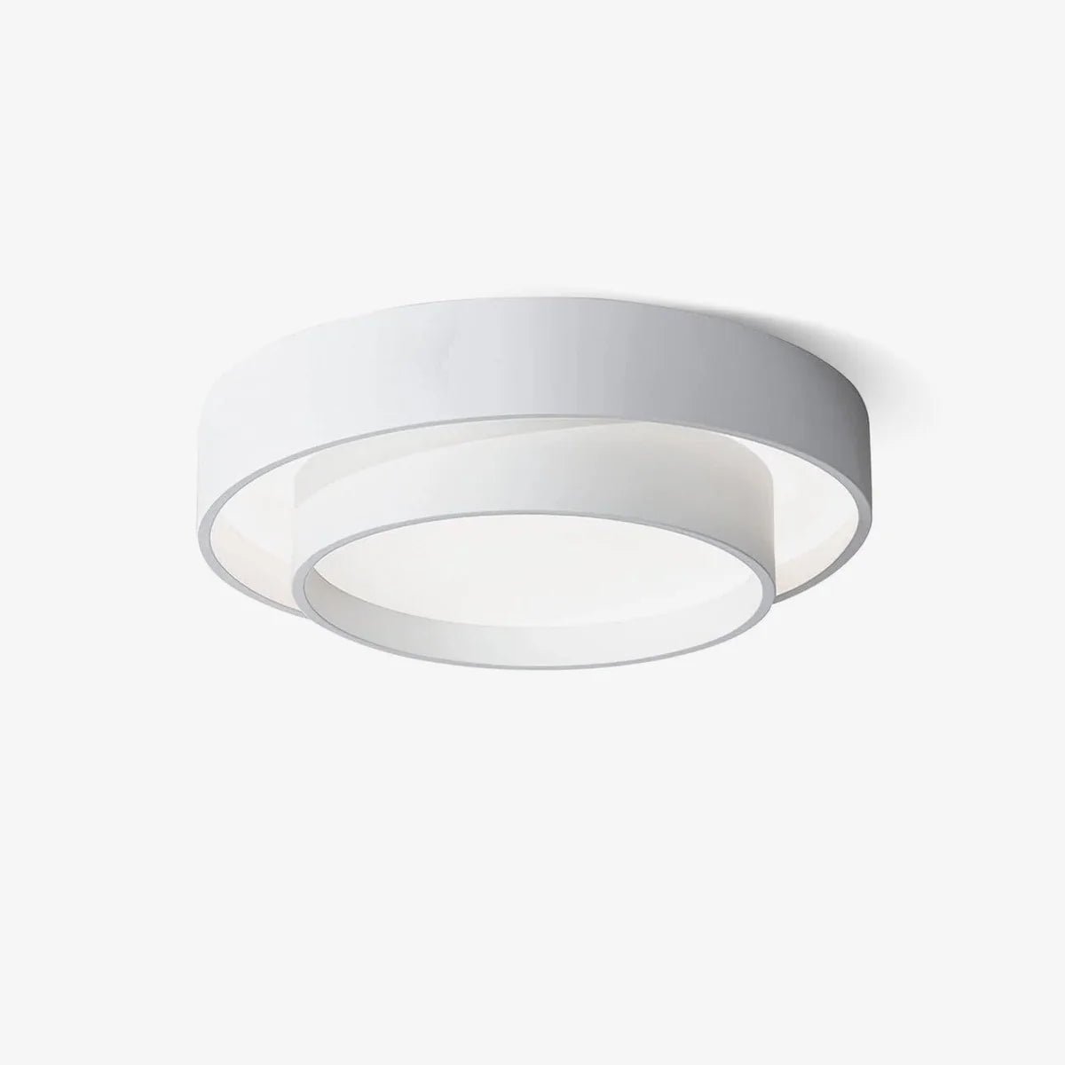 Nowoczesna Elegancka Lampa Sufitowa LED Okrągły Plafon View 22