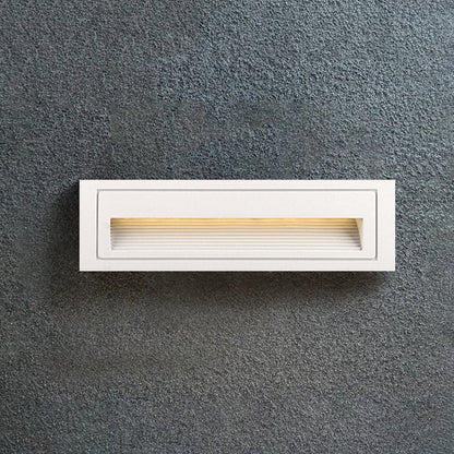 Nowoczesna Kwadratowa Metalowa Lampa Zewnętrzna na Schody i Taras Czarna View 14