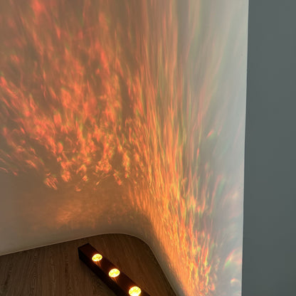 Nowoczesna Lampa Ścienna LED z Efektem Fal Wody View 19