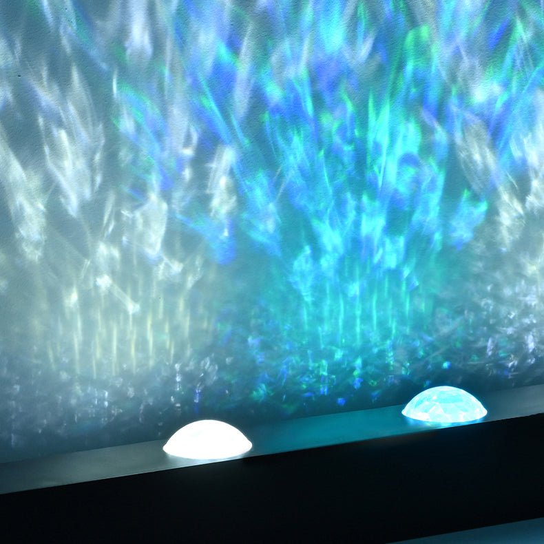 Nowoczesna Lampa Ścienna LED z Efektem Fal Wody View 23