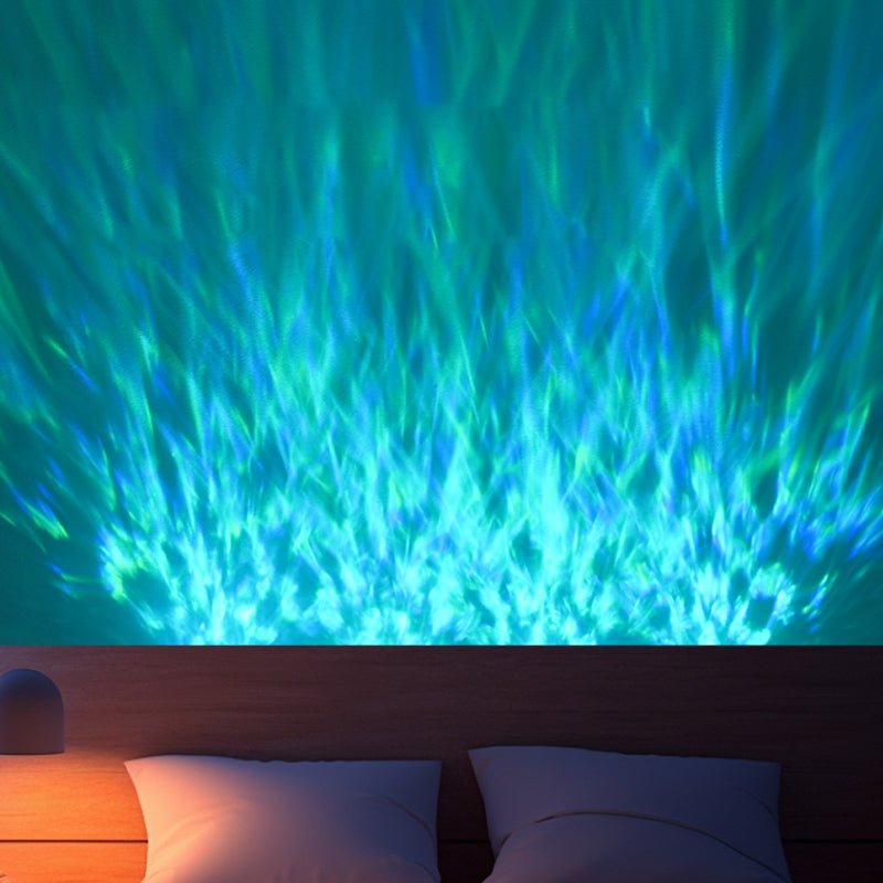 Nowoczesna Lampa Ścienna LED z Efektem Fal Wody View 25