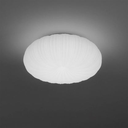 Nowoczesna Lampa Sufitowa Kopułowa w Stylu Japandi Inspirowana Muszlą Full