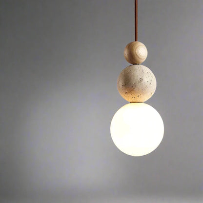 Nowoczesna Lampa Wisząca z Kulistymi Kloszami Lifestyle