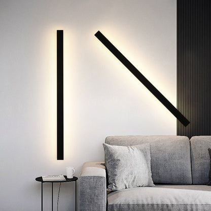 Nowoczesna Liniowa Lampa Ścienna Zewnętrzna LED View 12